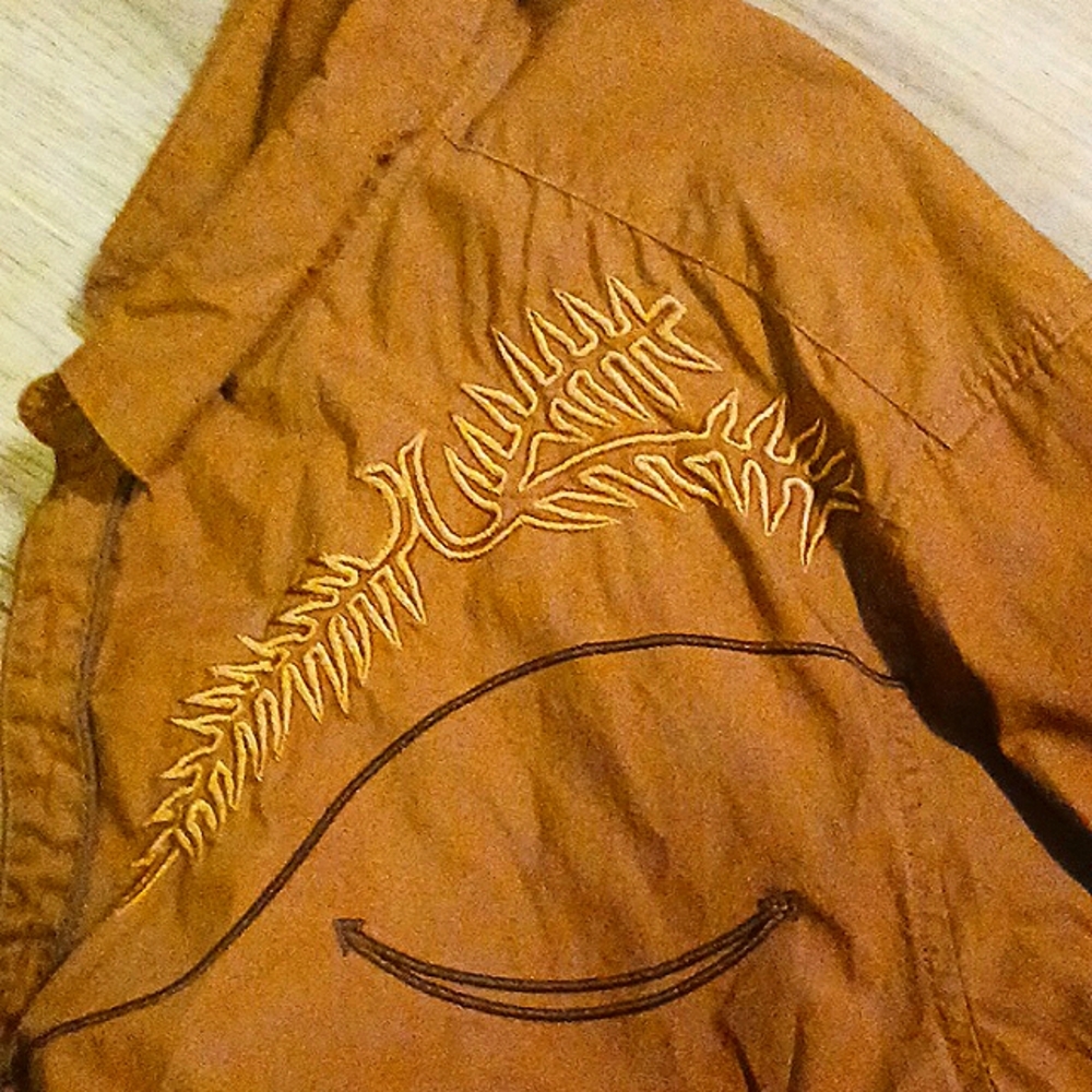 Men's western style button down shirt XL - Picture 5 of 5